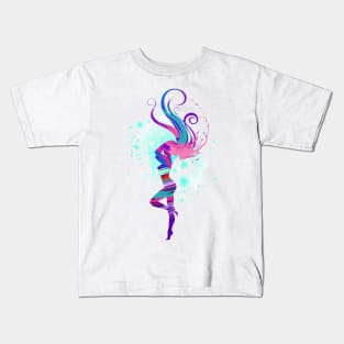 Painted girl Kids T-Shirt